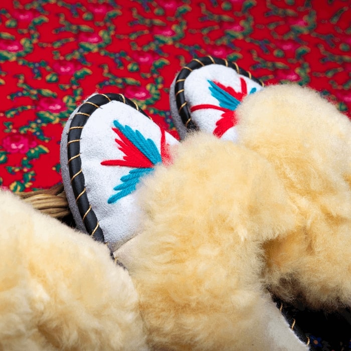 Pantofle regionalne wsuwane